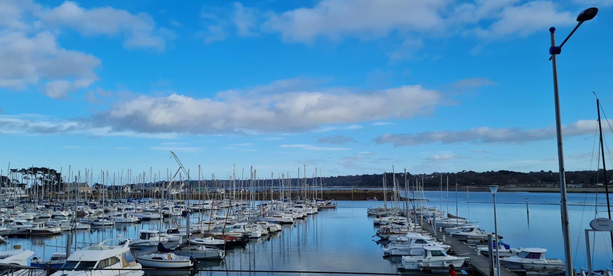 Appartement Escale Roz Pleine Vue Sur Le Port Perros-Guirec Exteriör bild